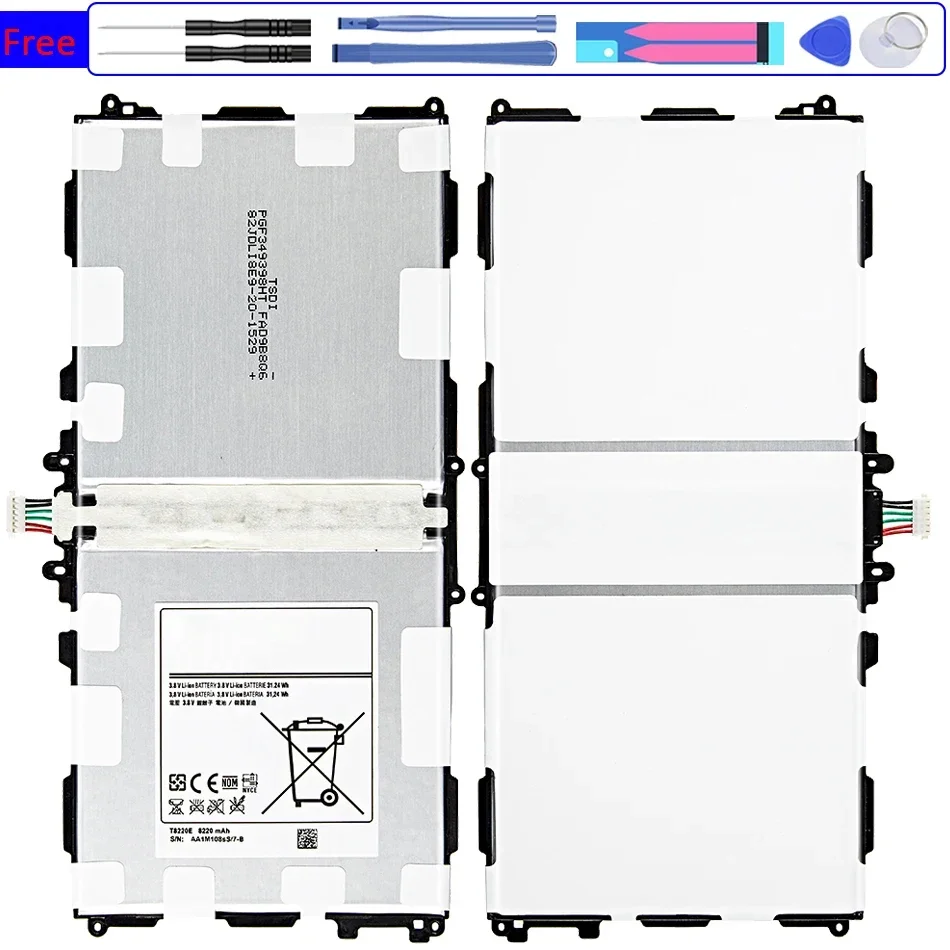 

Аккумулятор для планшета T8220E T8220C T8220U T8220K для Samsung Galaxy SM-P601 P600 T520 T525 P605 P607T Note 10,1 2014 8220 мАч Аккумулятор