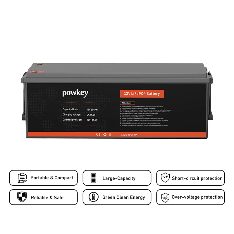 Bluetooth-enabled APP 12.8V 300Ah LiFePO4 Battery with Smart Monitoring for RV/Solar/Home Energy Storage