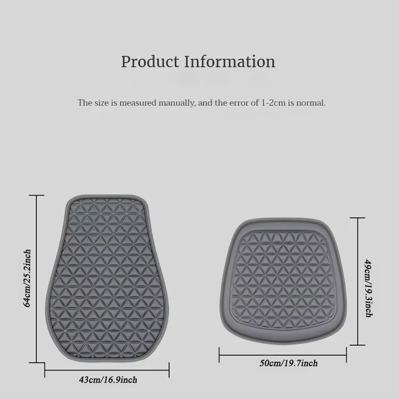 3D Suspended  Car Seat Cushion,  Seat Cover With Embossed Pattern  Four Seasons General Fit for Most Cars