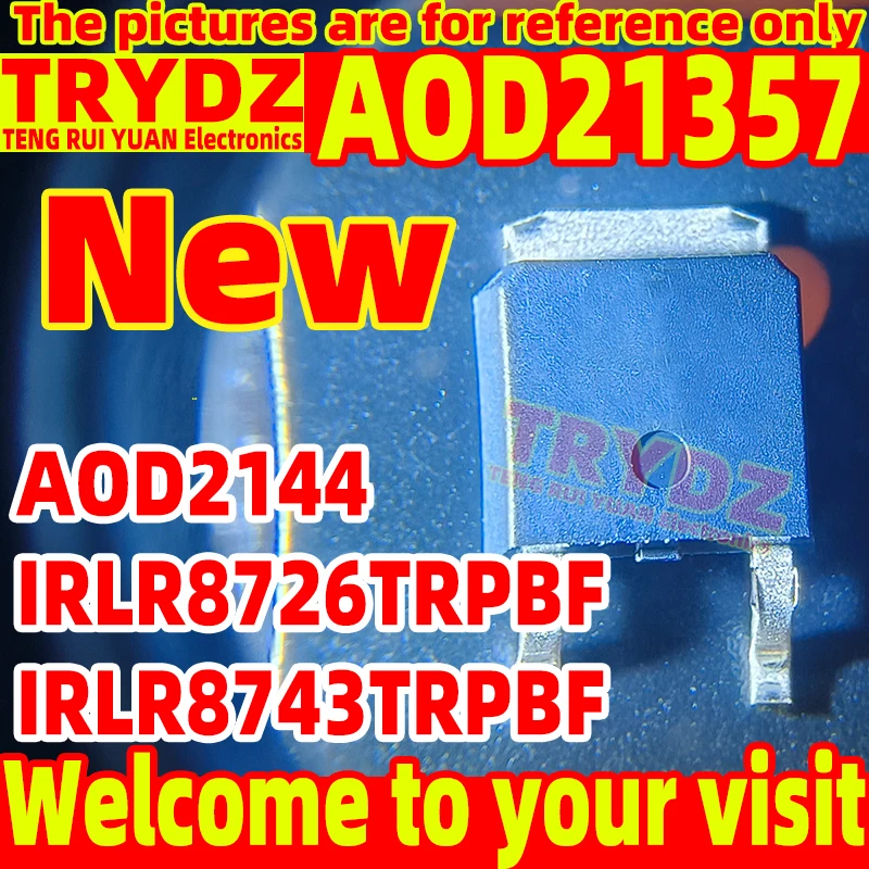 50-5pcs 100% New AOD21357 AOD2144 IRLR8726TRPBF IRLR8743TRPBF IRLR8726 IRLR8743 TO-252