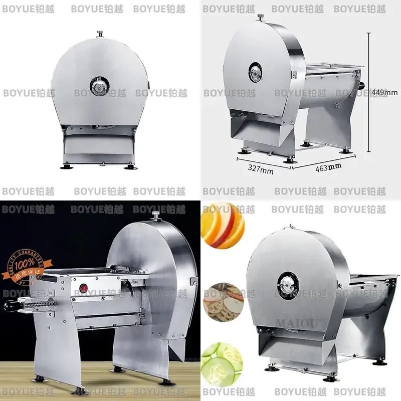 Commercial Vegetable Cutter Potato Slicer Fruit Shredder Kitchen Food Processing Machine Stainless Steel Chopper for