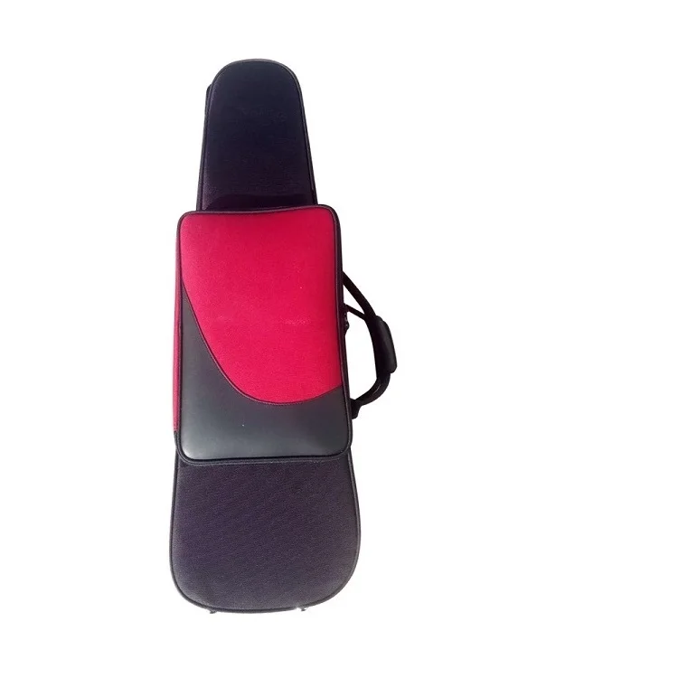 Out Of Stock！Musical Trumpet  Big  Case Black for Brass Music Instruments Canvas and Foam Carry  Trombone Storage case