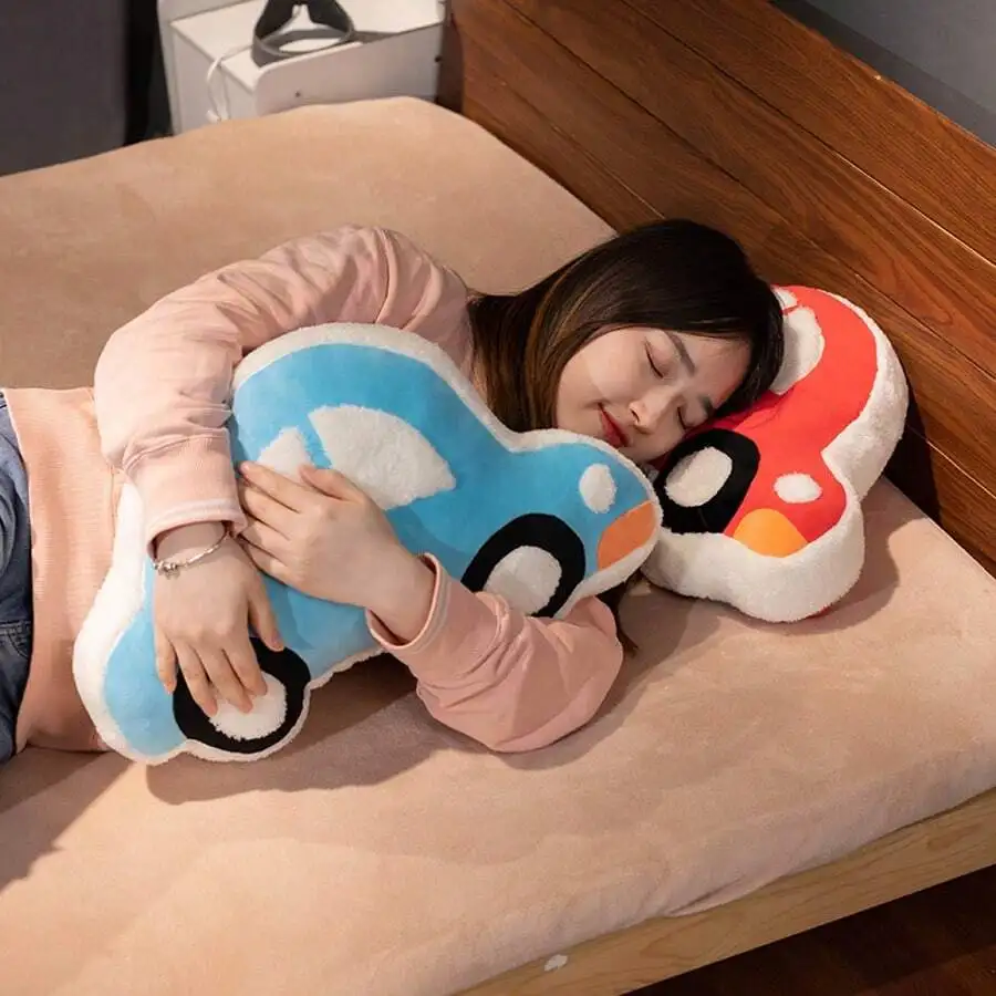 1PC Cartoon Car Fabric Pillow, Home Bedroom Sofa Pillow