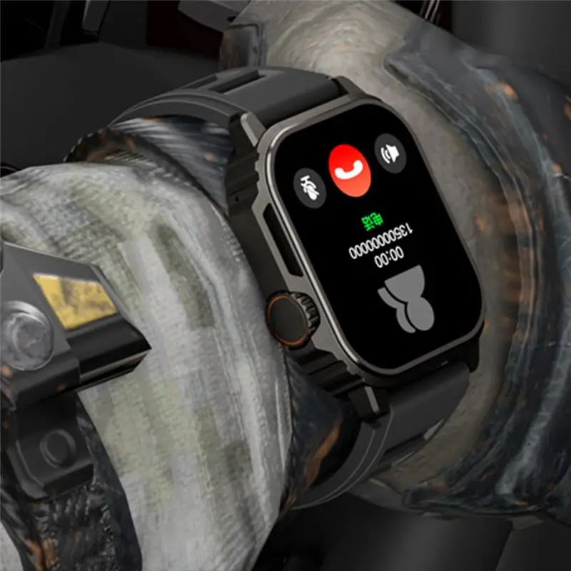 【11.11】Умные часы Tw11 мужские Bluetooth экран вызова компас спортивная музыка погода серебро