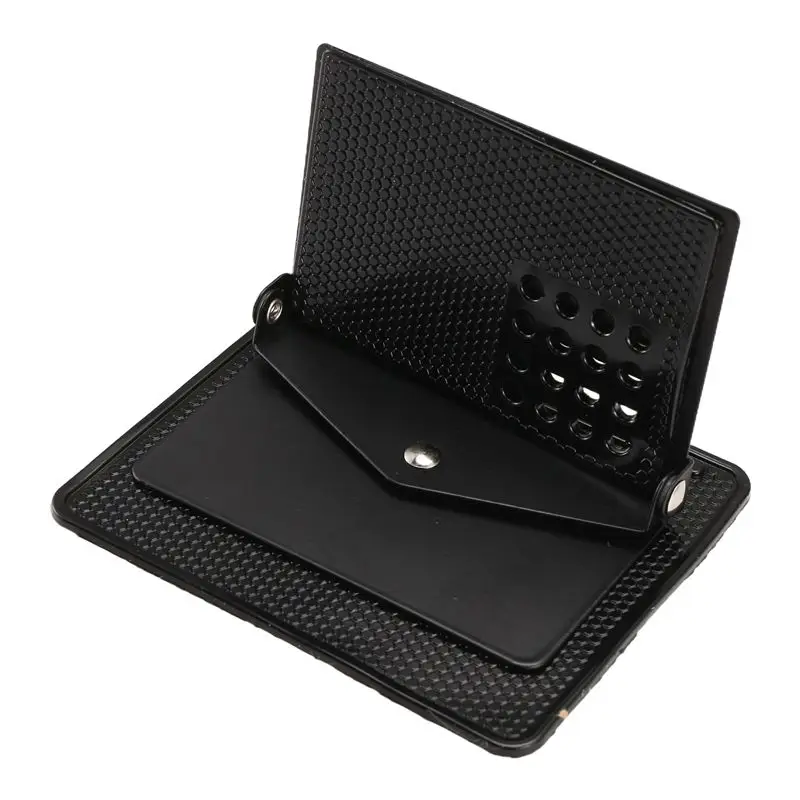 Car Dashboard Multifunctional Magic Portable Phone Holder Silicone Anti-Slip Mat GPS Navigator Mount Bracket Interior