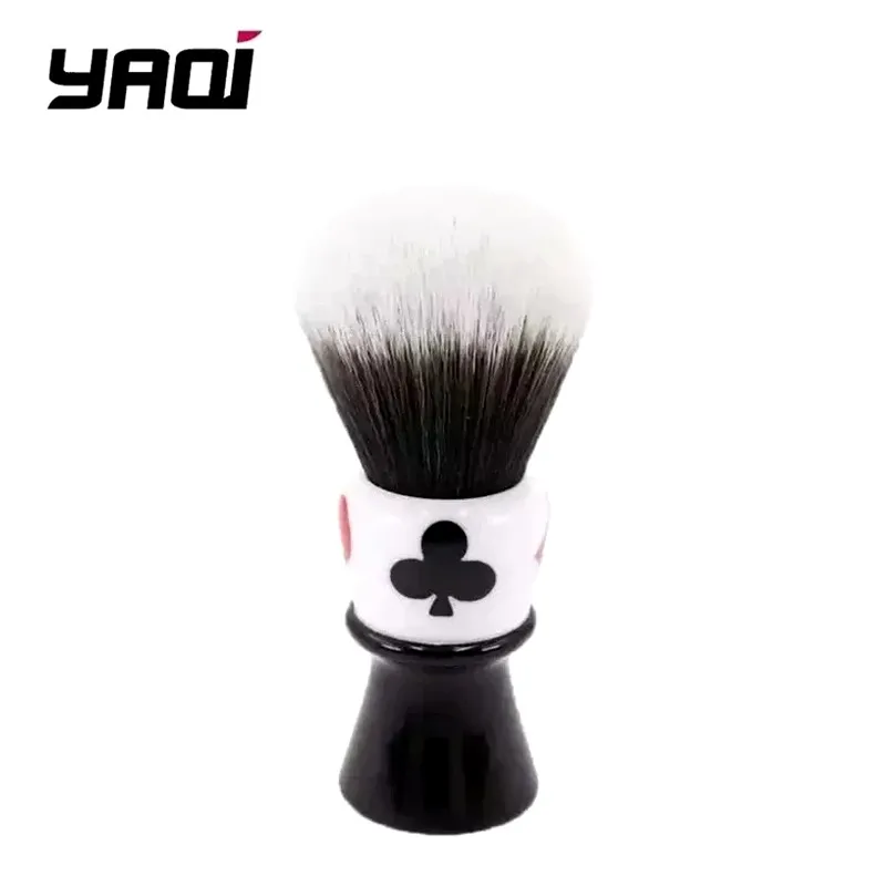 Wet Shaving Brush Synthetic Hair 26mm Resin Handle YAQI Casino clubs Husky Knot Men NEW 2026