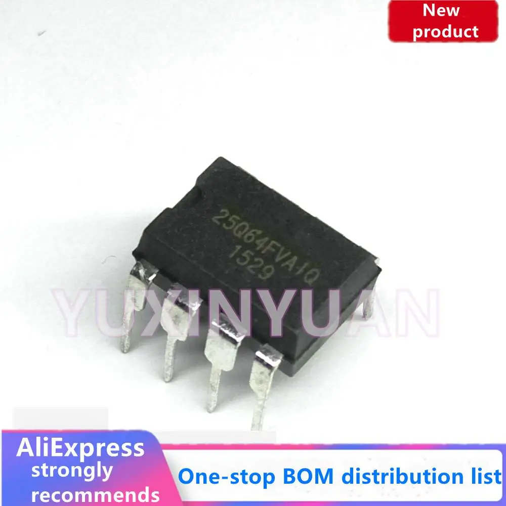 W25Q64FVAIQ  DIP-8  IC NEW IN STOCK (10PCS/LOT)