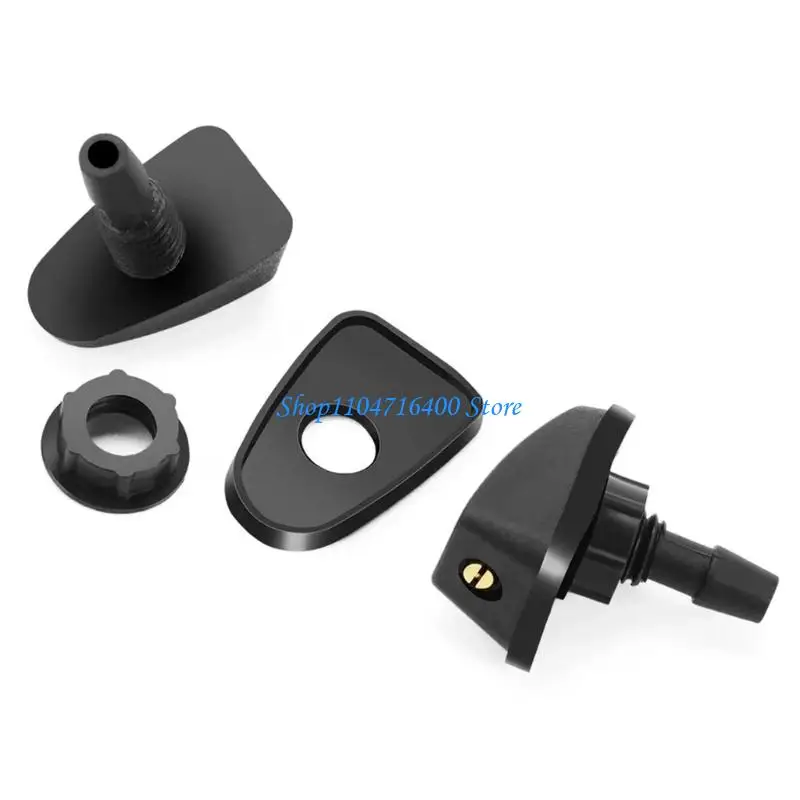 

y1gd 2 Pieces Auto Washer Nozzle Adjustment Universal Compatibility Plastic Metal