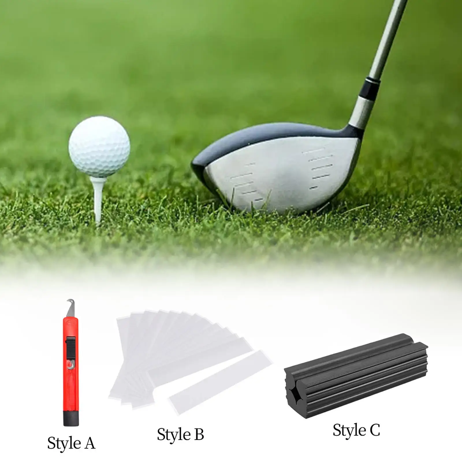 Golf Grip Removal Tool Comfortable DIY Grip Attachment for Golfing Accessories and Sport Equipment Maintenance