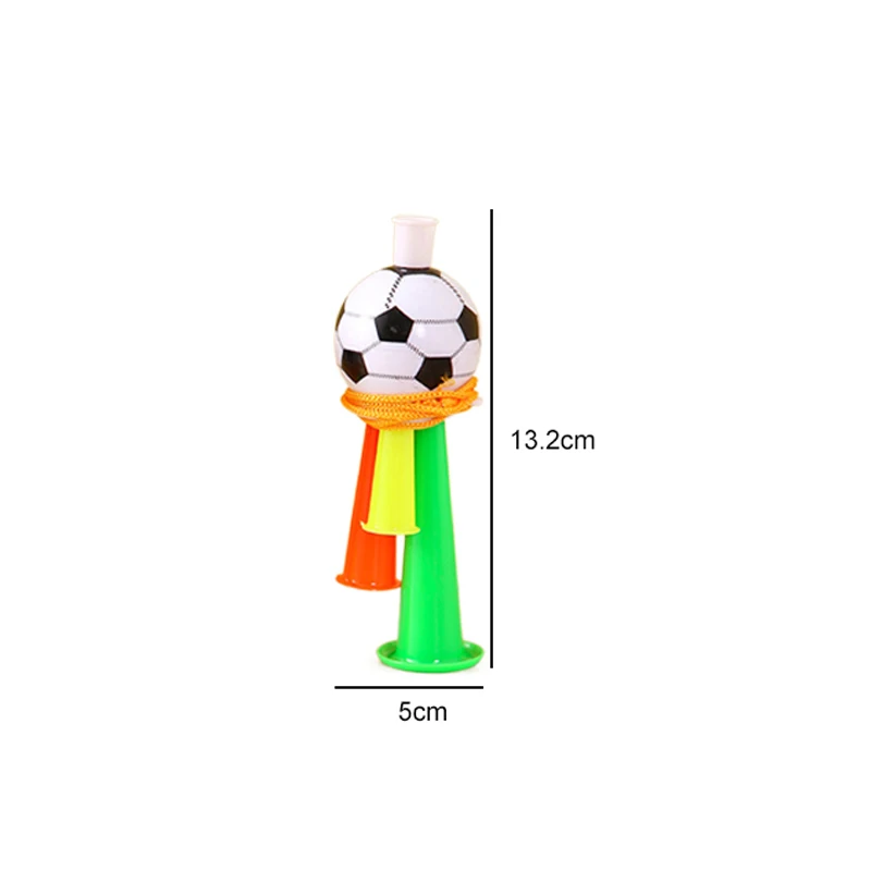 5/10pcs Football Horn Party Favors Cheer Props Party Make Noise Dance Sing Atmosphere Contrast Trumpet Carnival Supplies TMZ
