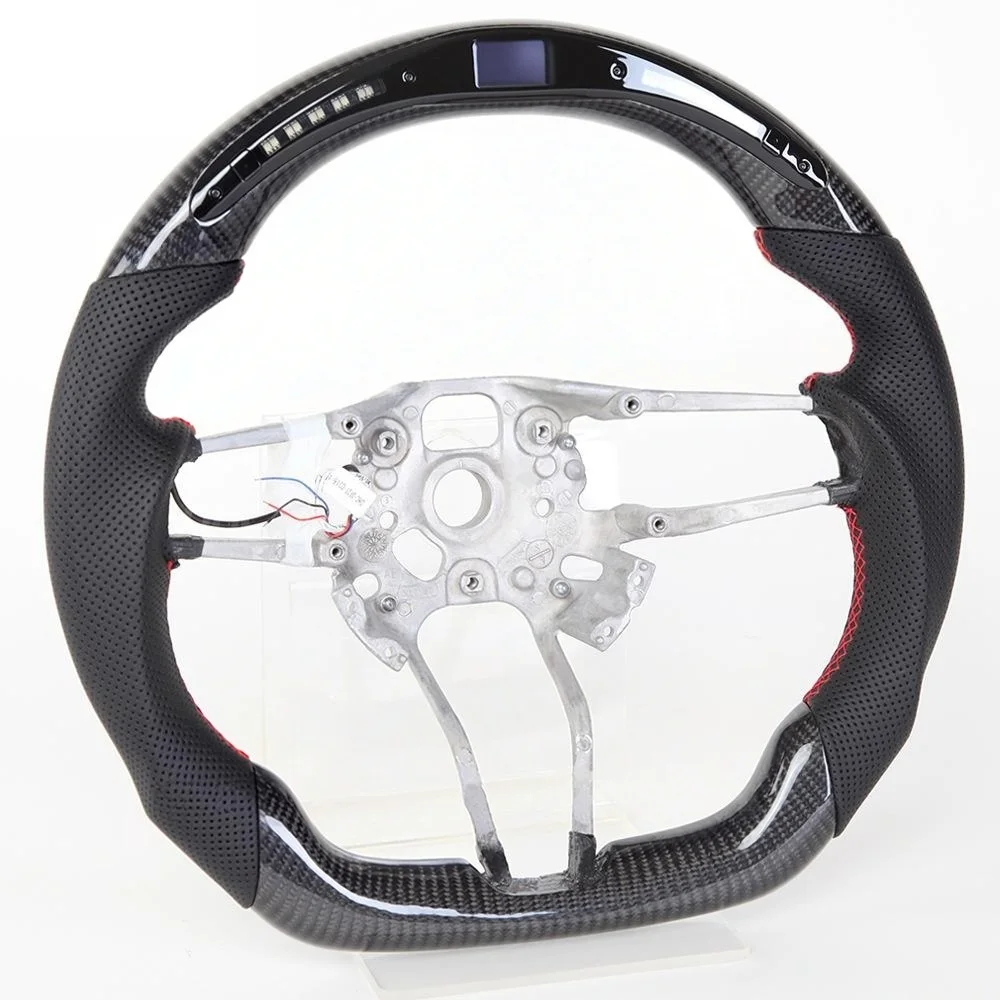 3-Spoke Steering Wheel Fits 2015-2021  911  718  for Car Modification