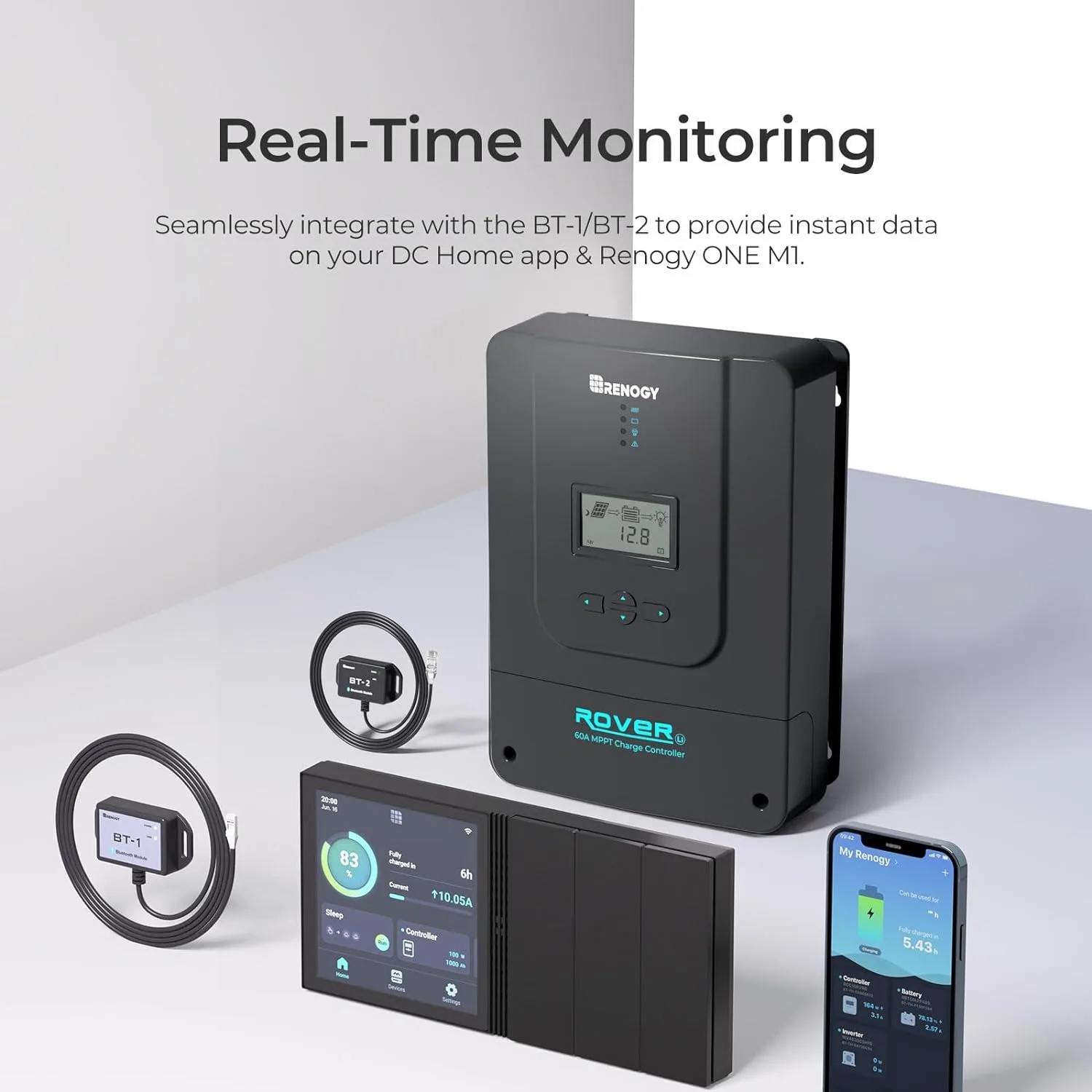 12V/24V/36V/48V Solar Charge Controller Auto Parameter Adjustable LCD Display Solar Panel Regulator fit for Lithium Battery