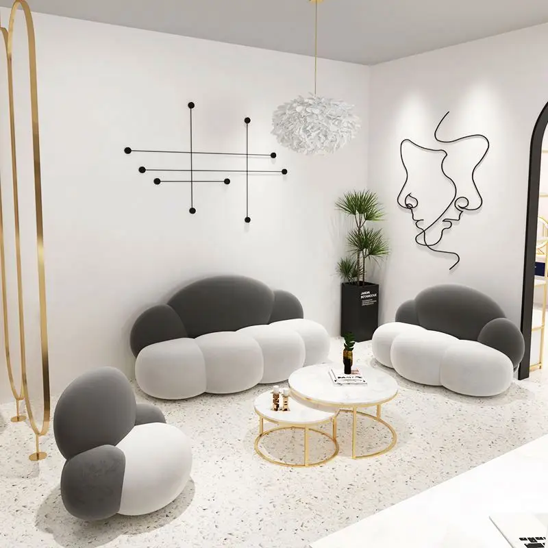 

Оптовая продажа: Креативный дизайн, длинный диван-кровать, современная мебель для гостиной, диван-лежак, диван-облако, велюровый диван