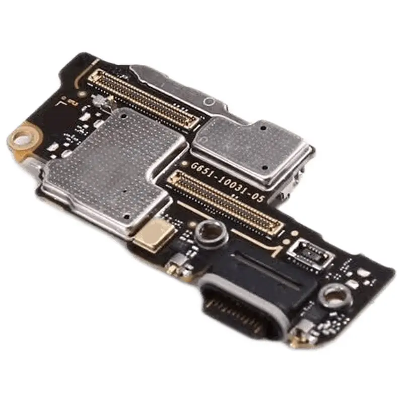 ABKQ-For Google Pixel 9 Pro Charging Port Board With Card Slots Smartphone Repair Parts Replacement