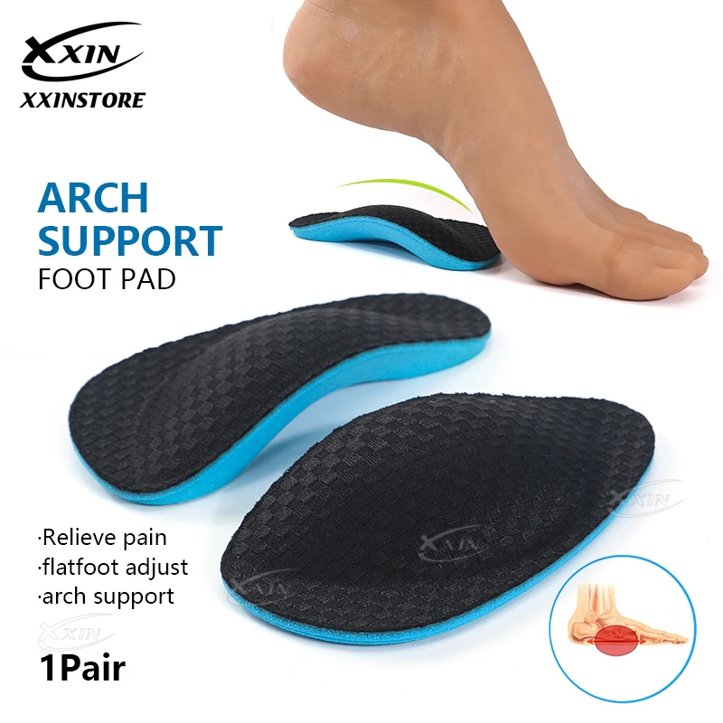 

【Xxin】Arch Support Insoles Orthopaedic Insole Sponge High Elasticity Flat Foot Shoe Insoles