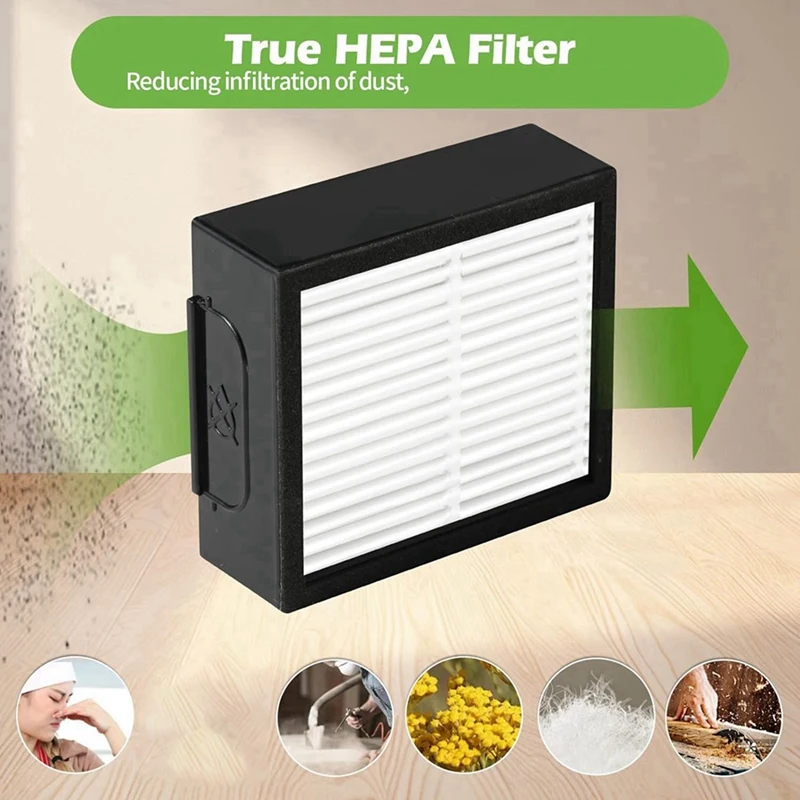 A68M-2 Set Replacement Parts For Irobot Roomba Combo J7+J9+ Main Side Brush Hepa Filter Mop Cloth Accessories