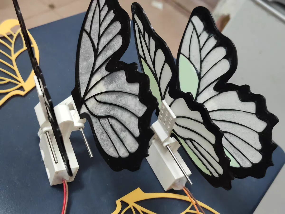 DIY Electric Butterfly Opener, Decorate Dynamic Butterflies, Simulate The Flapping Effect of Butterfly Wings