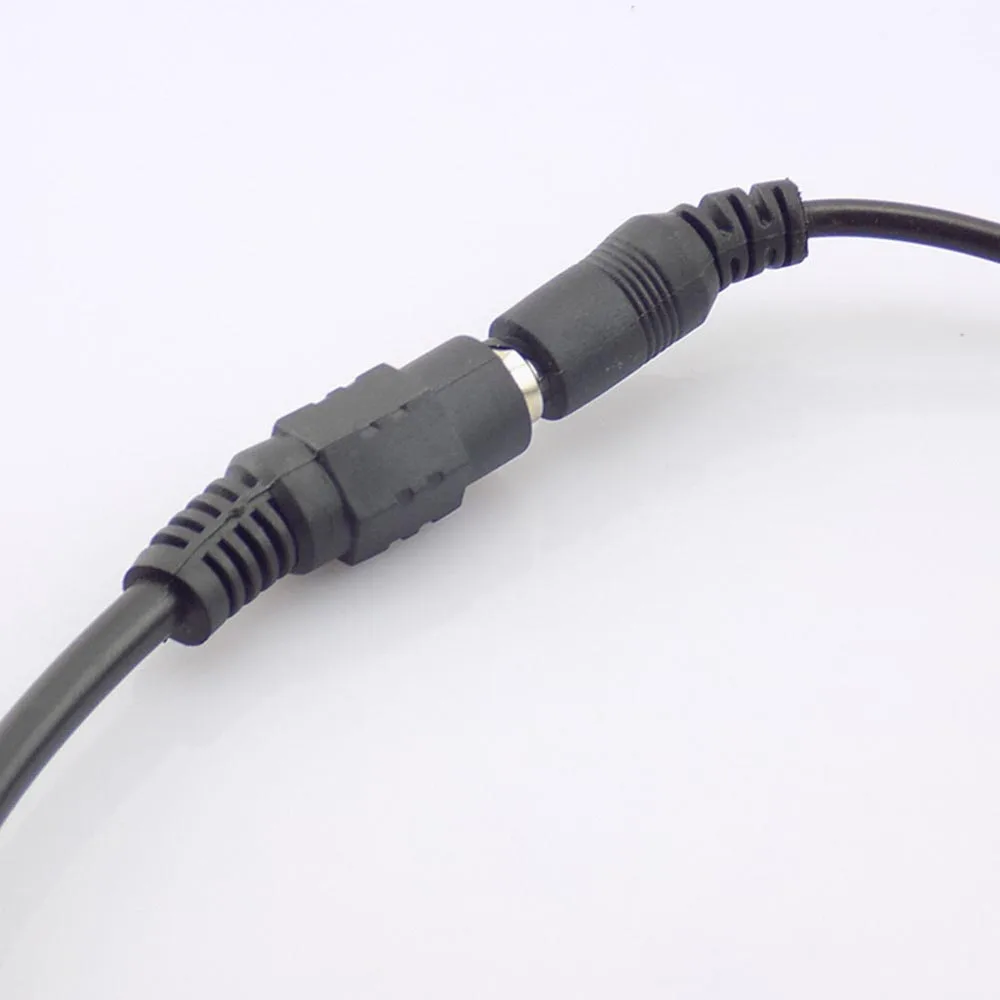 12V 1 Female to 2 3 4 5 6 8 Male way DC Power Connectors Splitter Plug Cable adapter for CCTV Camera led strip light lamp L19