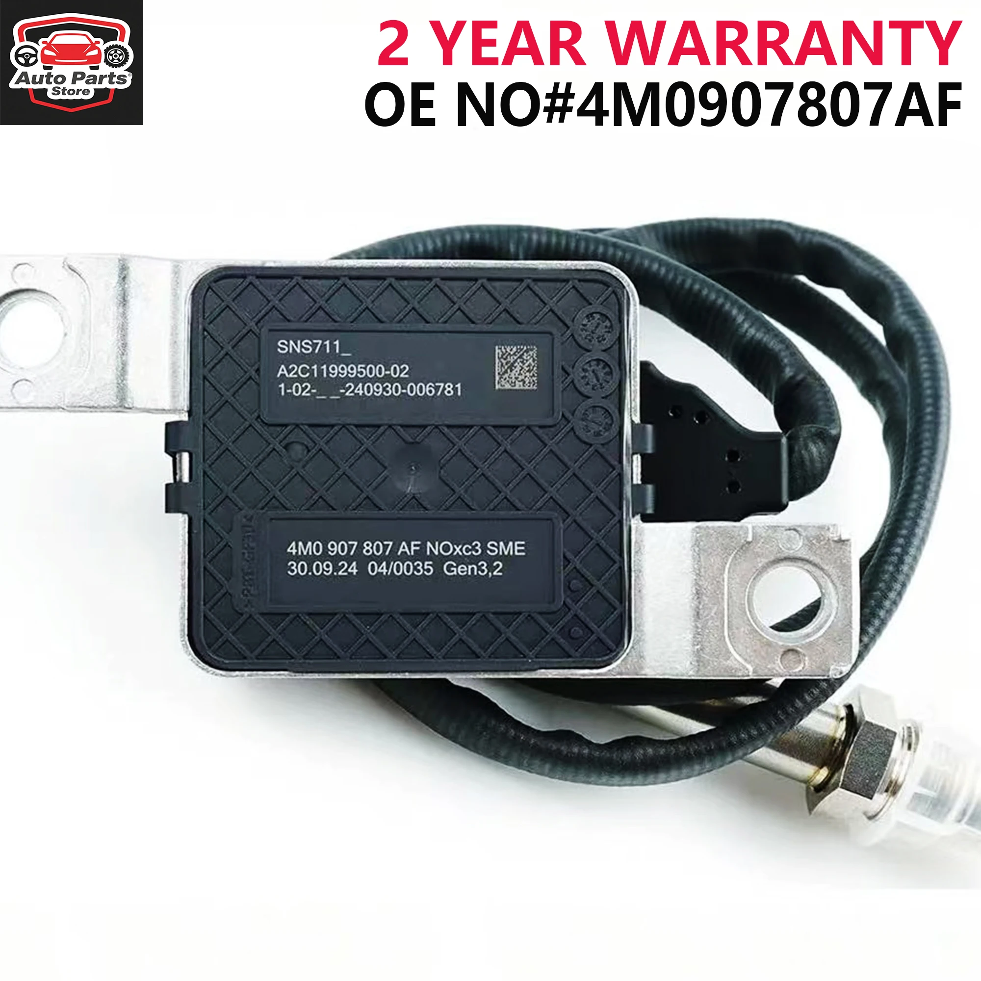 

Датчик оксида азота 4M0907807AF подходит для AUDI Q7 4MB 4MG 3.0 TDI QUATTRO 2015-2019, датчик NOx