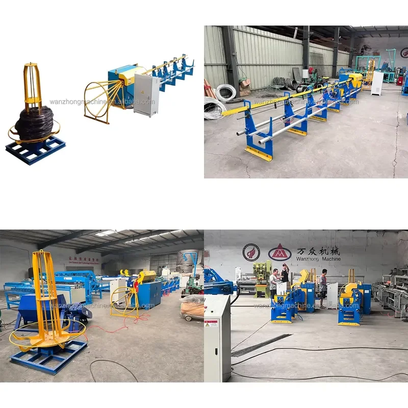 2026 CE Fully Automatic High Speed Steel Wire Straightening Cutting Machine PLC Controlled 380V/220V Motor