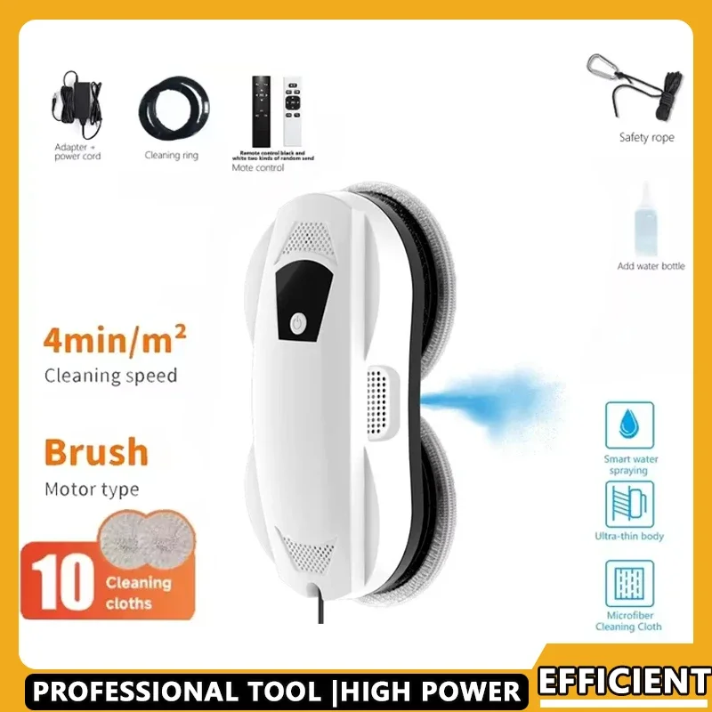 

Новый дизайн, умный очиститель для стекла, робот для мытья окон дома, бытовая трава