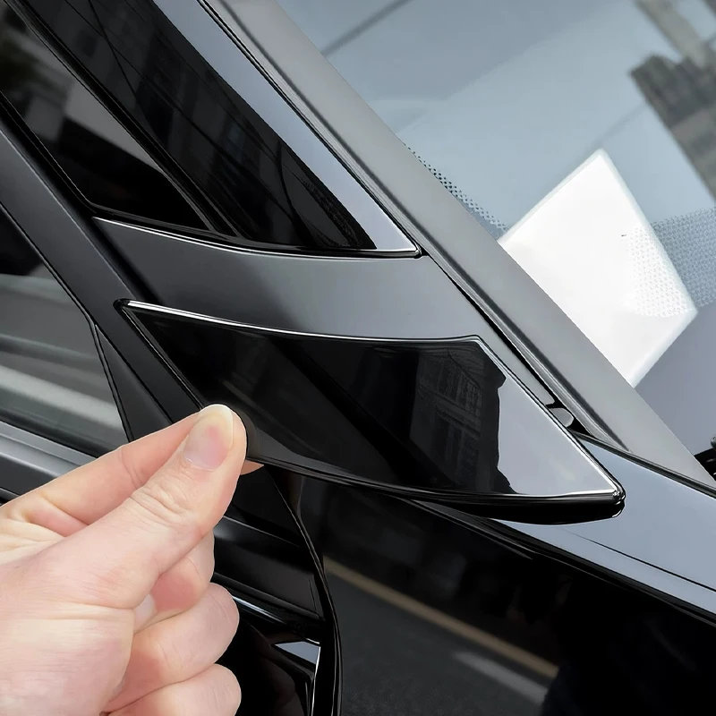 Car Upgrade For Toyota RAV4 Wildlander 2026 Front A Pillar Sticker, Anti-Scratch Side Triangle Window Trim Cover Exterior