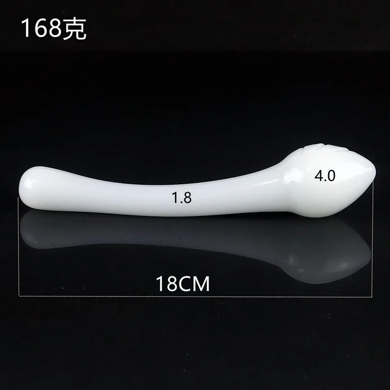 Female Masturbation Sex Toy Male Crystal Glass Anal Plug Large Glass Dildo G-spot/prostate Stimulation Orgasm Massage Stick