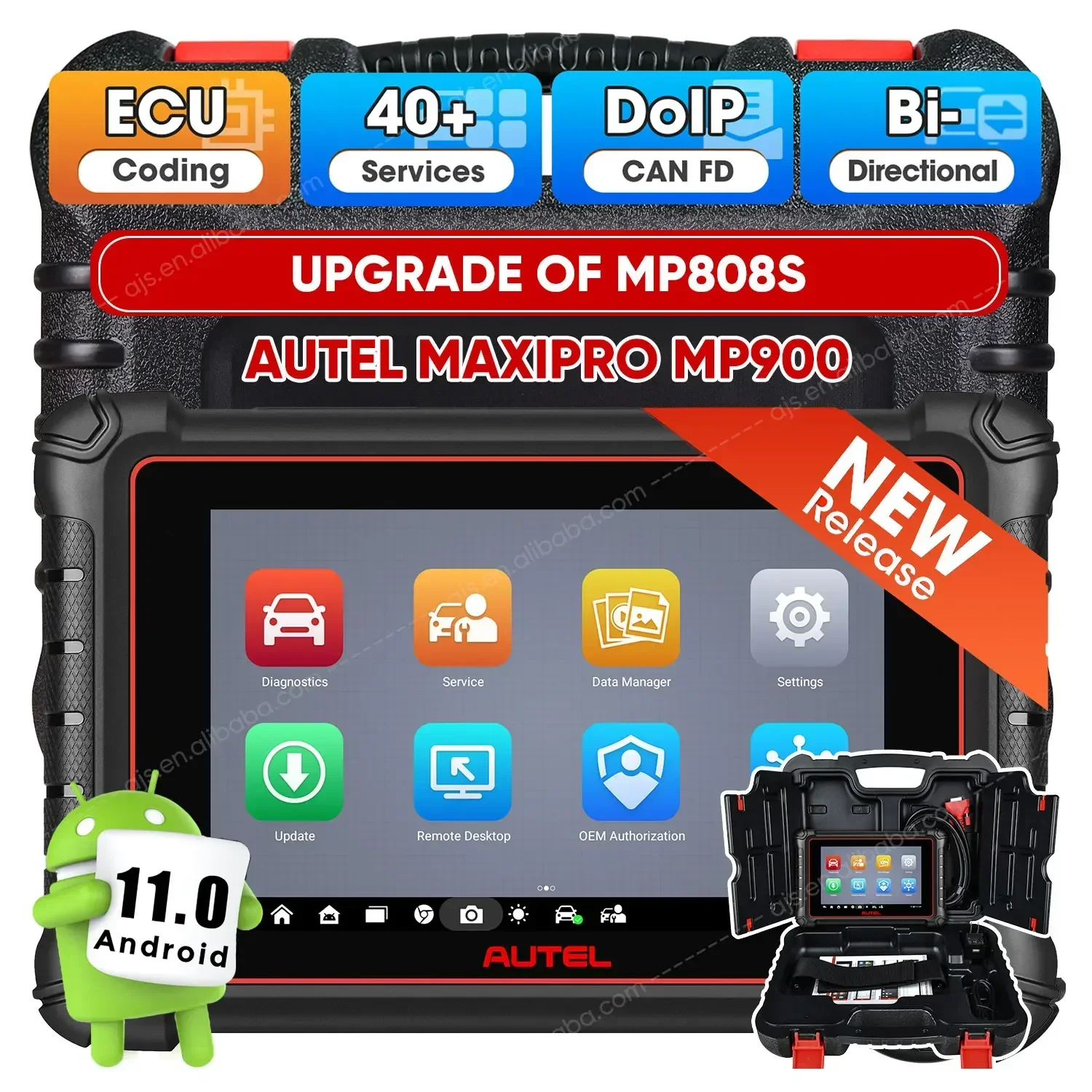 Autel MaxiPRO MP900 Car OBD2 Scanner MP900E MP808S MP808 Kit Auto Code Reader Altar MP 900 900E 808 808S Vehicle Diagnostic Tool