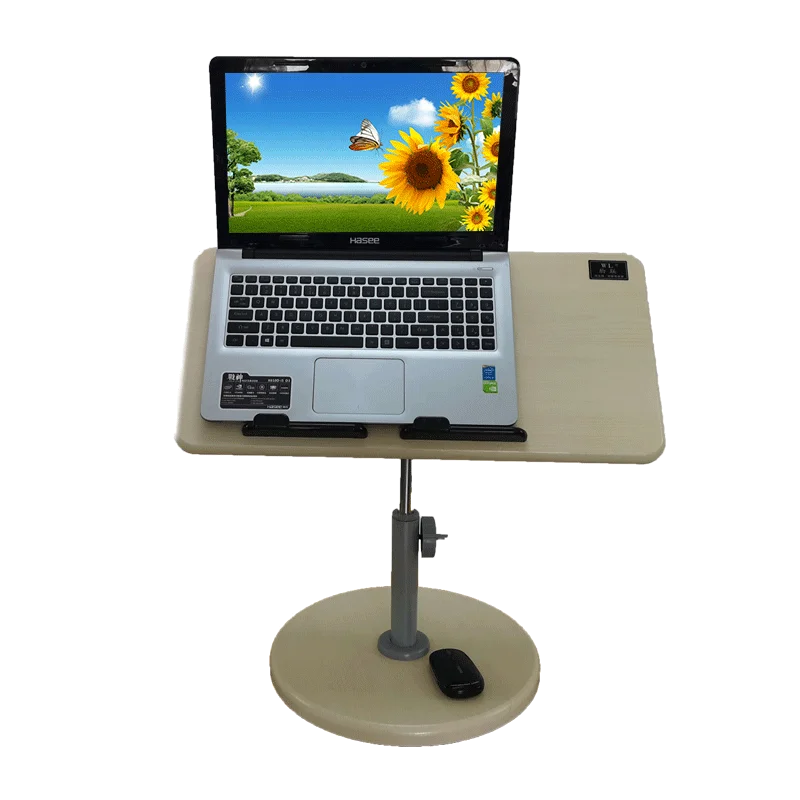 Standing internet, laptop desk, standing office desk, standing and sitting dual-purpose bay window table, lifting bracket