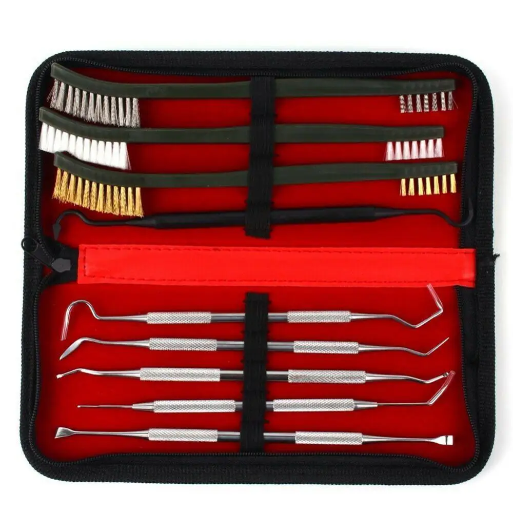 

Plastic Stainless Steel Car Washing Spray Tool Tube Cleaning Brush Pick Tool Kit