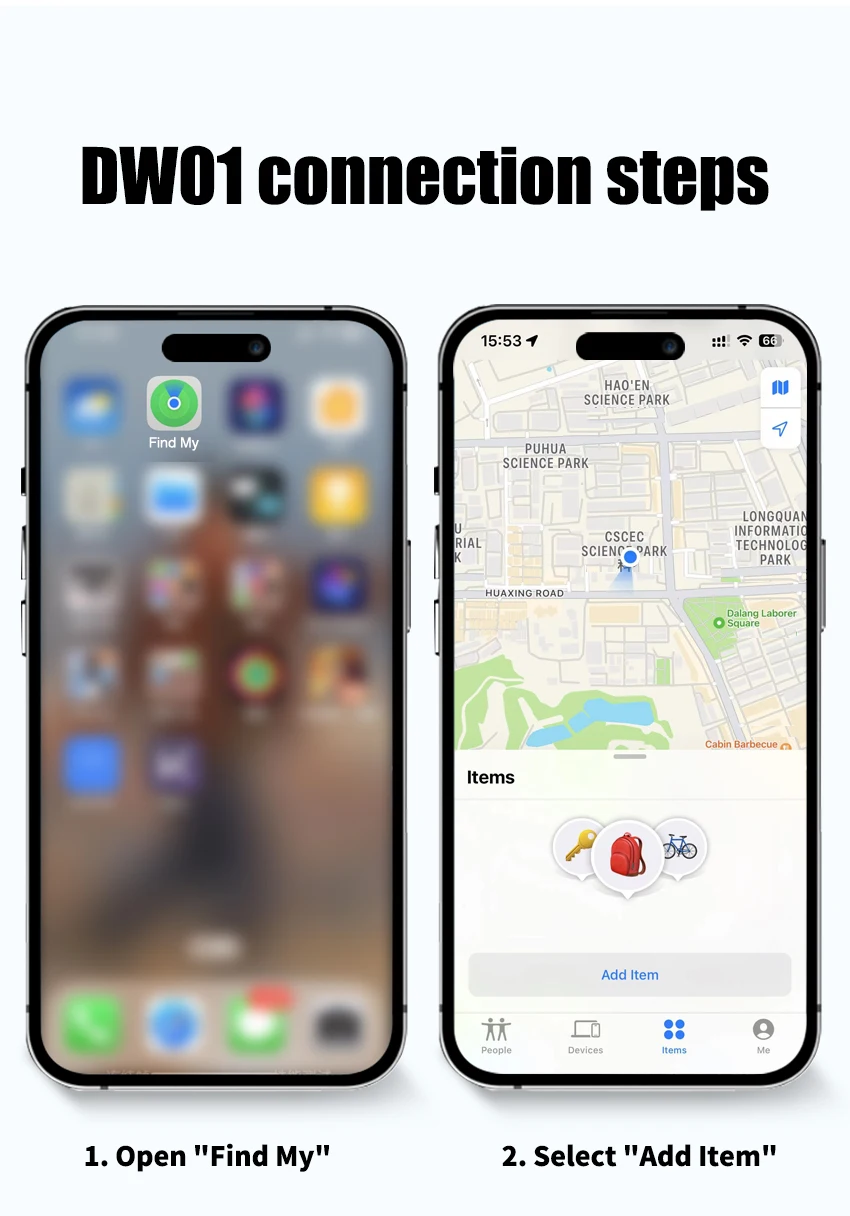 CPVAN Mini Bluetooth GPS Tracker For Apple Find My  Anti Lose Reminder Device Key Finder Pet Dog Kid Bag Wallet Car Locator