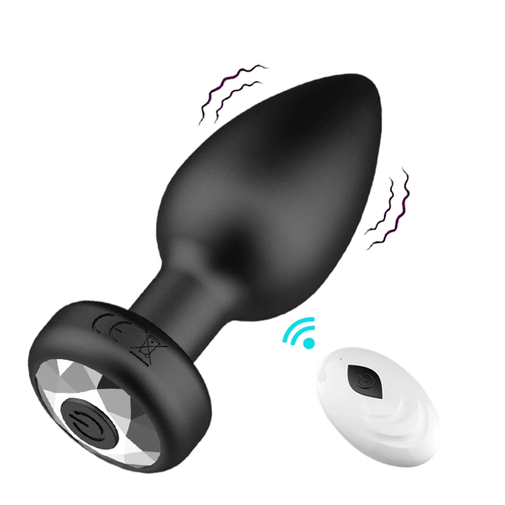 Wireless Anal Vagina Vibrator Butt Plug Men Prostate Massager Stimulator Female Masturbator Adult Sex Toys for Women Men Gay 18+