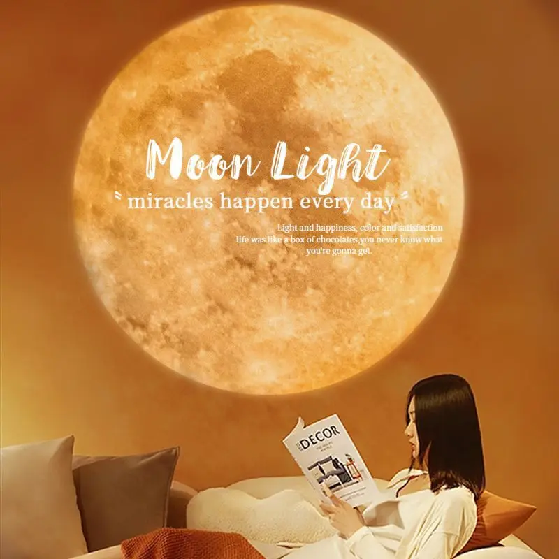 Projector Charging Earth Moon Light Earth Projection Photography Props Creative Atmosphere Light 2 Pictures