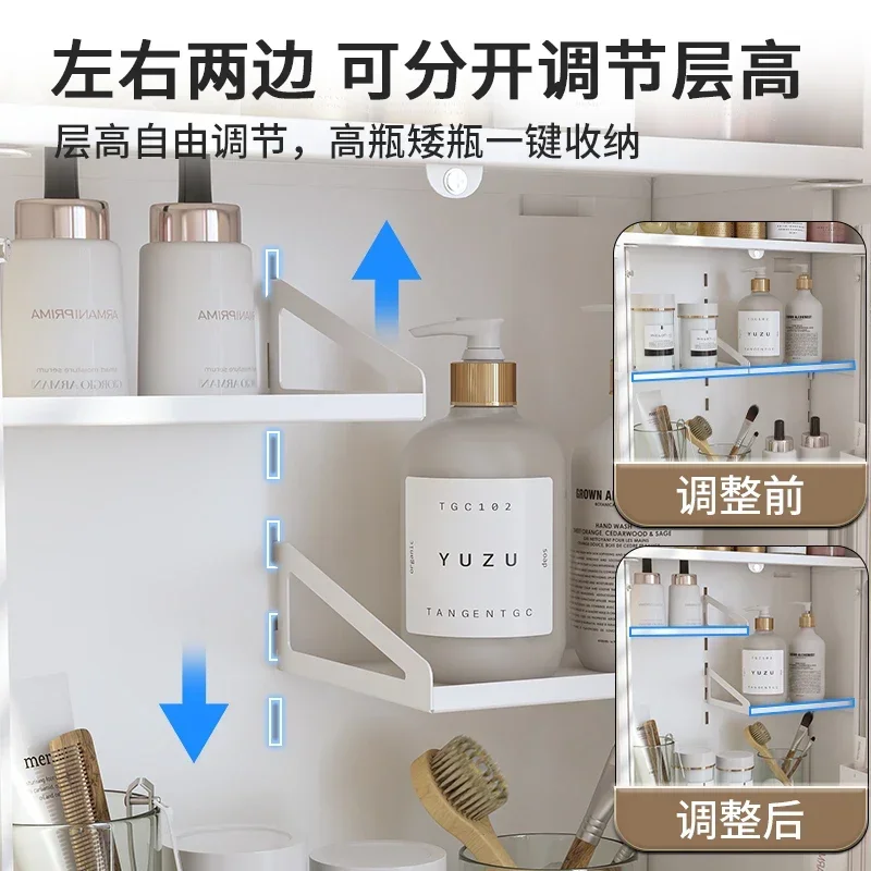 Bathroom Wash Table Cosmetics Storage Cabinet Toilet Wash Table Lipstick Shelf Skin Care Products Locker Wall Hanging
