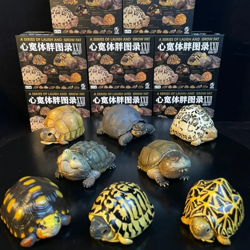 

Коллекционный набор черепах Animal Nebula — серия 22, подробные фигурки леопардовой черепахи, ангоноки и аллигатора