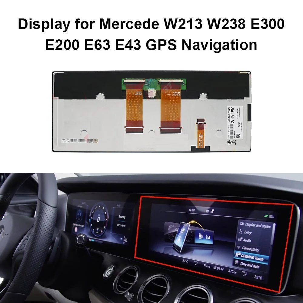 

Original 12,3-inch LCD Display LA123WF1 For Mercedes W213 W238 E300 E200 E63 E43 GPS Navigation Screen Replacement