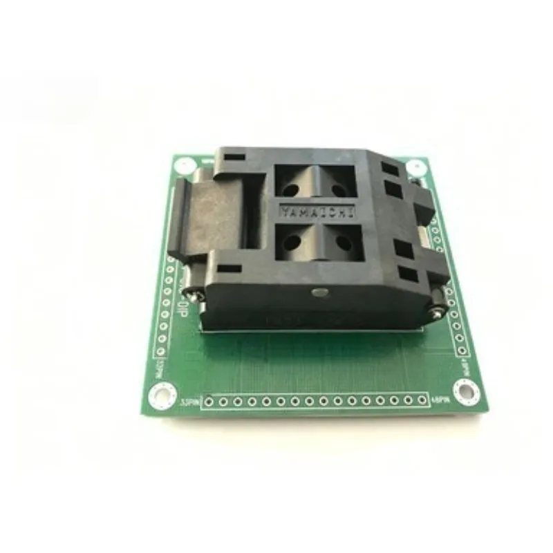 IC51-0644-824-5 Yamaichi QFP64 TO DIP Programming Adapter TQFP64 Burn in Socket 0.8mm Pitch Package Size 14x14mm