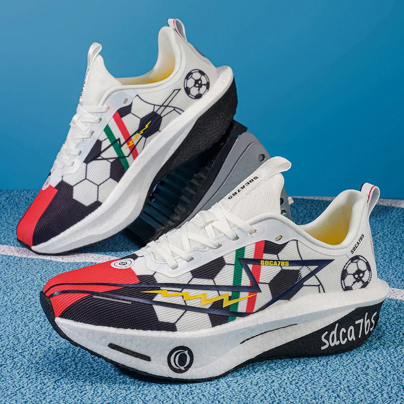 New Sports Shoes for Men&Women, Running Sneakers, Carbon Plate, Male Marathon Racing, Shock-absorbing, Athletics Training Shoes