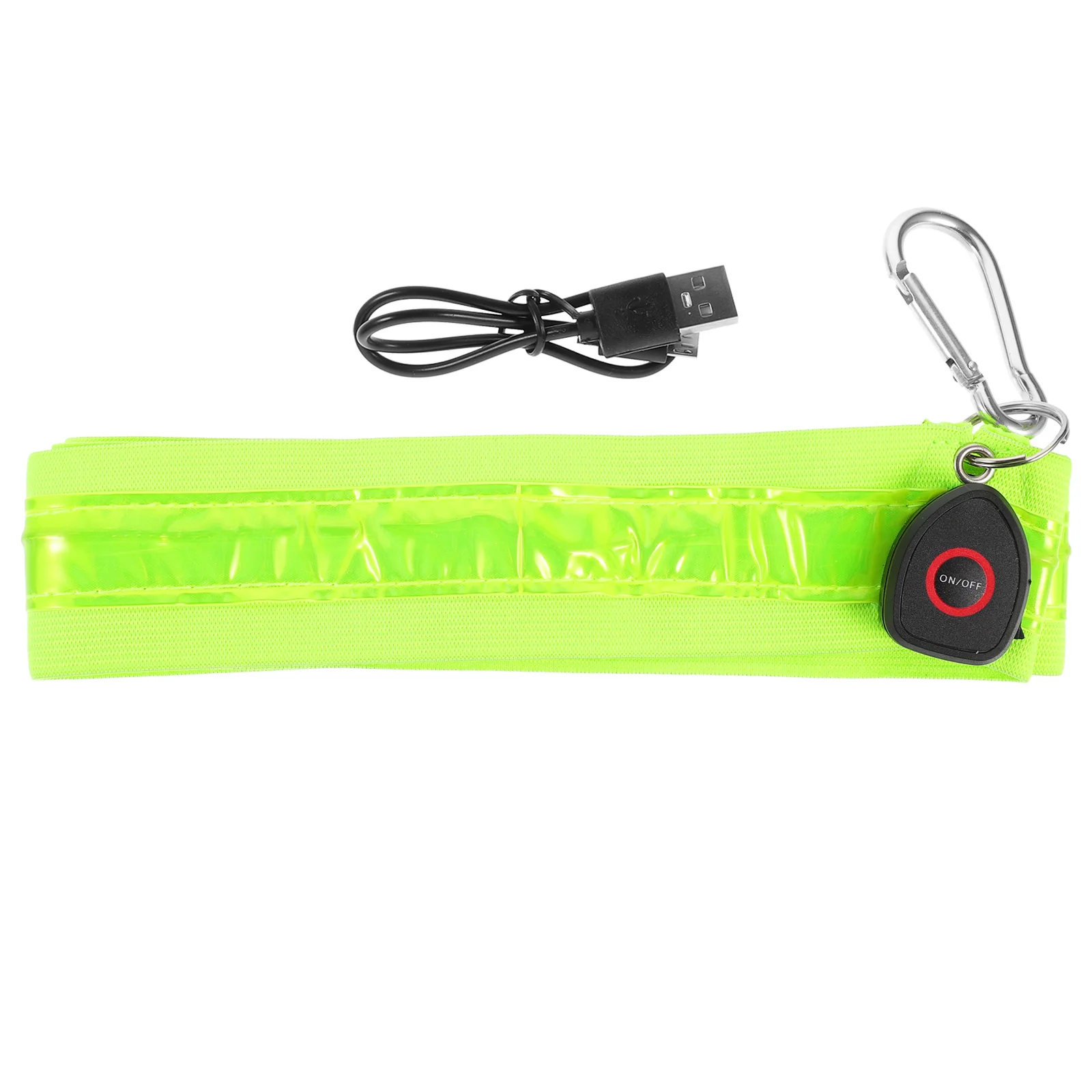 حزام كتف مضيء من النايلون المتوهج LED حزام ليلي للجري والمشي لمسافات طويلة وركوب الدراجات مع إبزيم حزام خفيف الوزن حزام كتف مضيء