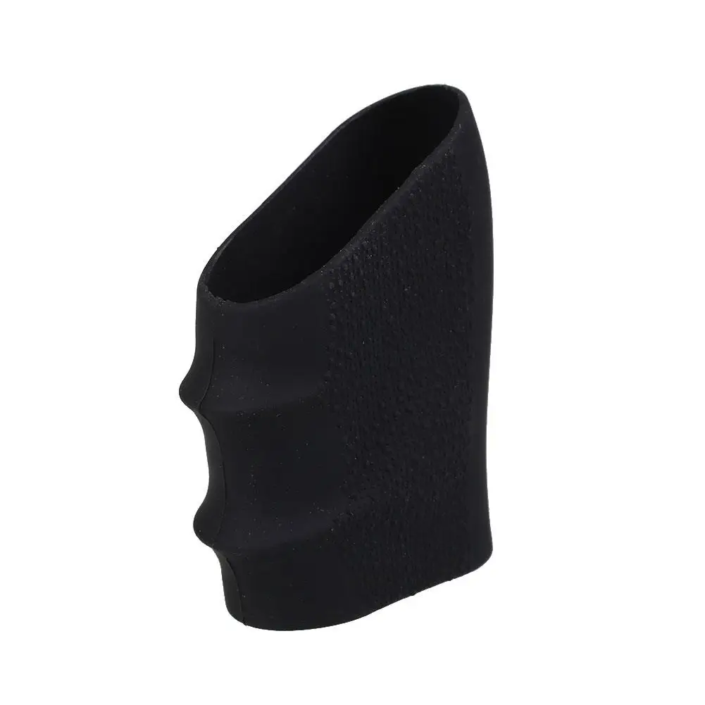 Universal Full Size Anti Slip Fits Rubber Grip Sleeve for Glock17 19 20 26, S&W, Sigma, SIG Sauer, Ruger, Colt, Models