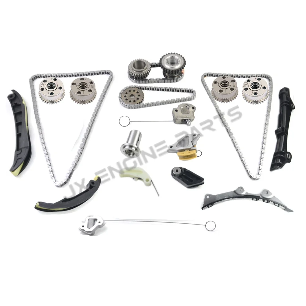 ERB ERC Engine Timing Chain VVT Gear Kit For JEEP 3.6 GRAND CHEROKEE CHRYSLER 200 DODGE DURANGO RAM 1500 3.6L DOHC 11-24 GAS