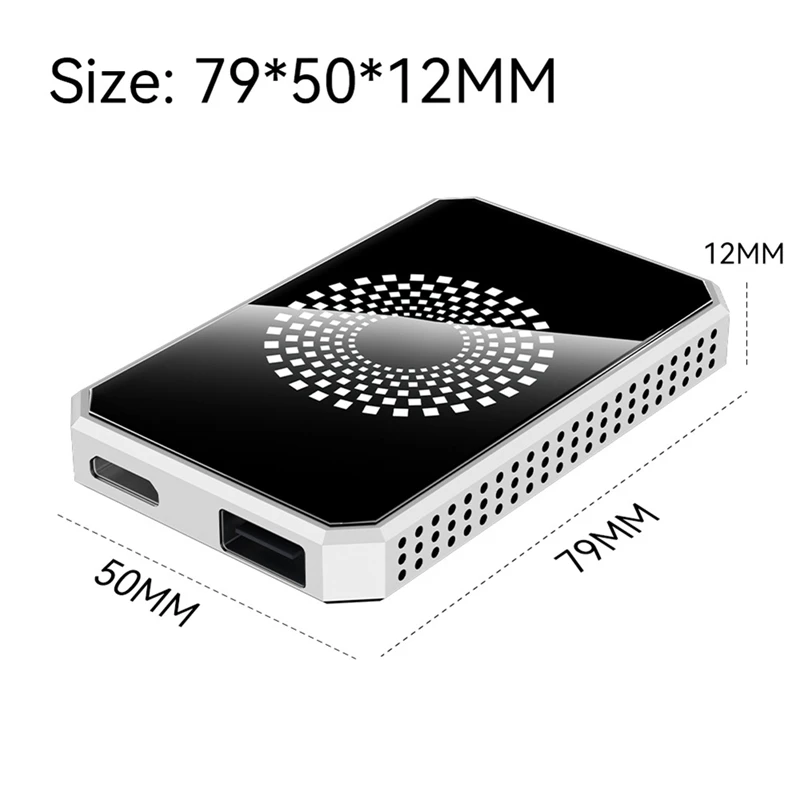 

Magic Video Box for Streaming, Wireless Carplay Adapter Dongle for Wired Car Play and Android Auto Cars-ABVP