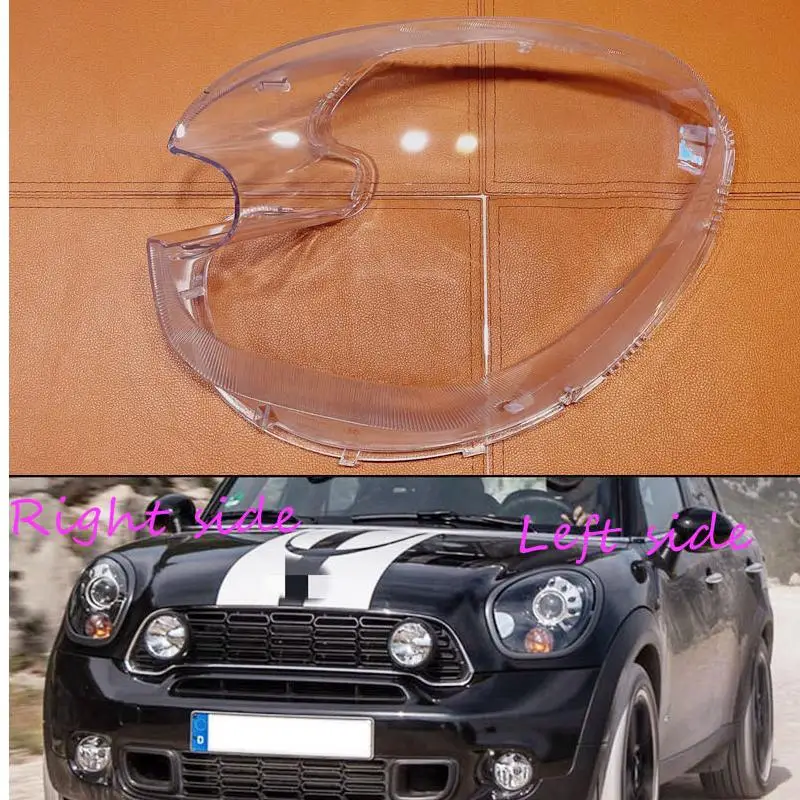 

For BMW MINI Countryman R60 2010 2011 2012 2013 2014 2015 2016 Car Headlight cover Headlamp Lens Auto Shell Cover