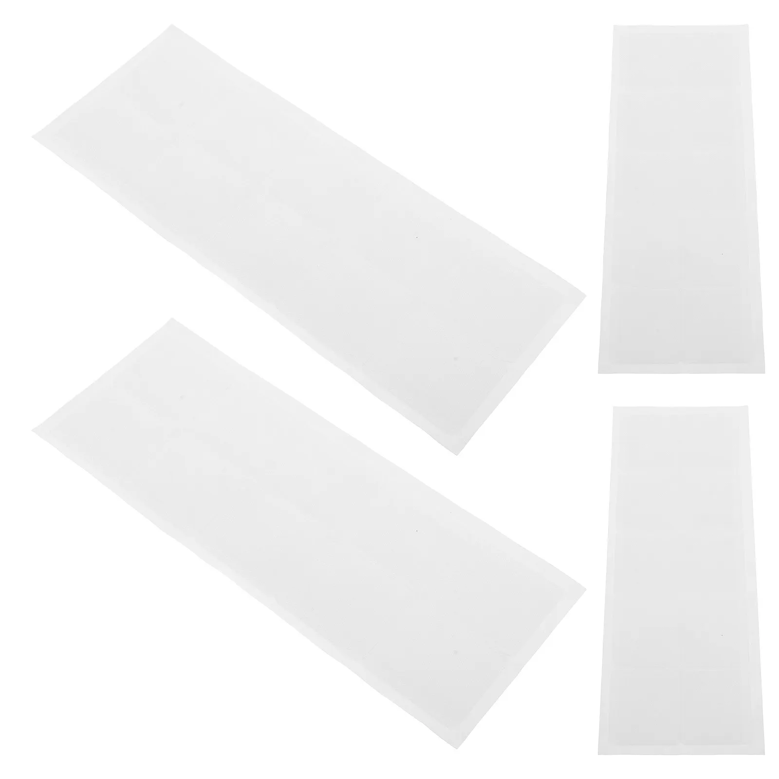 

100Pcs Soft PVC Invisible Necklace Display Pouches Self-Adhesive Jewelry Card Back Bags Clear Storage Sleeve for Selling