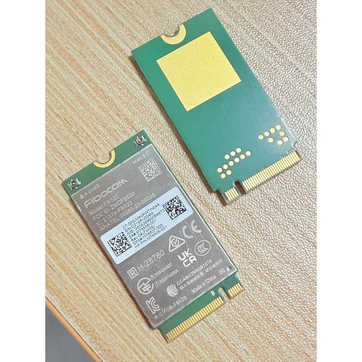 

Модуль Fibocom FB520 4G LTE M.2