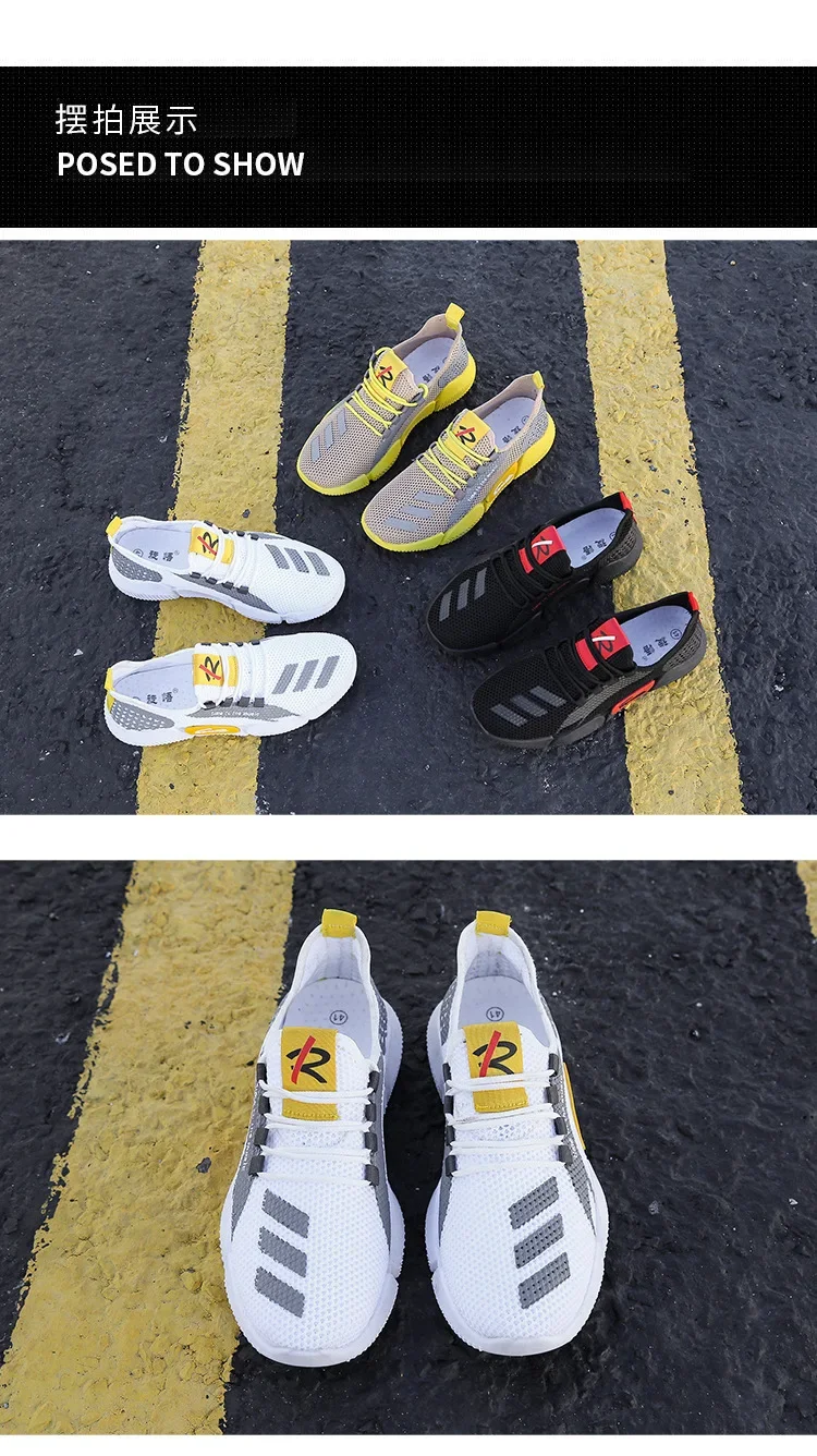 Herren-Tennisschuhe, atmungsaktives Air-Mesh-Material, Sportschuhe für das Fitnessstudio, bequeme Tennisschuhe für den Außenbereich, leichte Wanderschuhe. – Detail 10