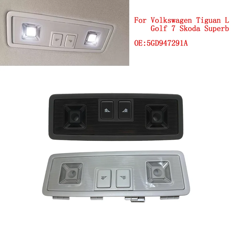 5GD947291A LED-Leselampe hinten, Dachleselampe, hintere Dachleuchte für Volkswagen Tiguan L, Golf 7, Skoda Superb