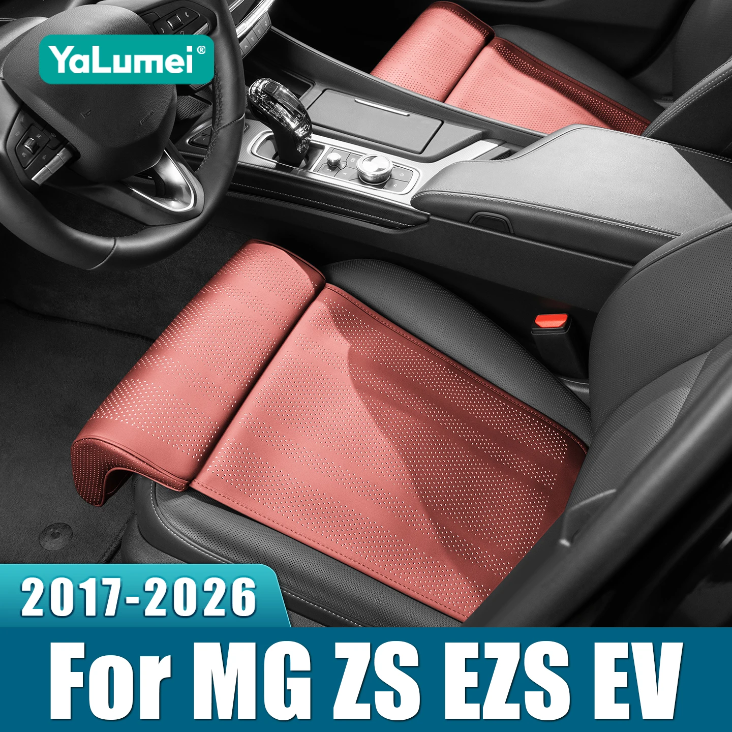 For MG ZS EZS EV 2017 2018 2019 2020 2021 2022 2023 2024 2025 2026 Car Seat Leg Support Extension Cushion Rest Breathable Mat