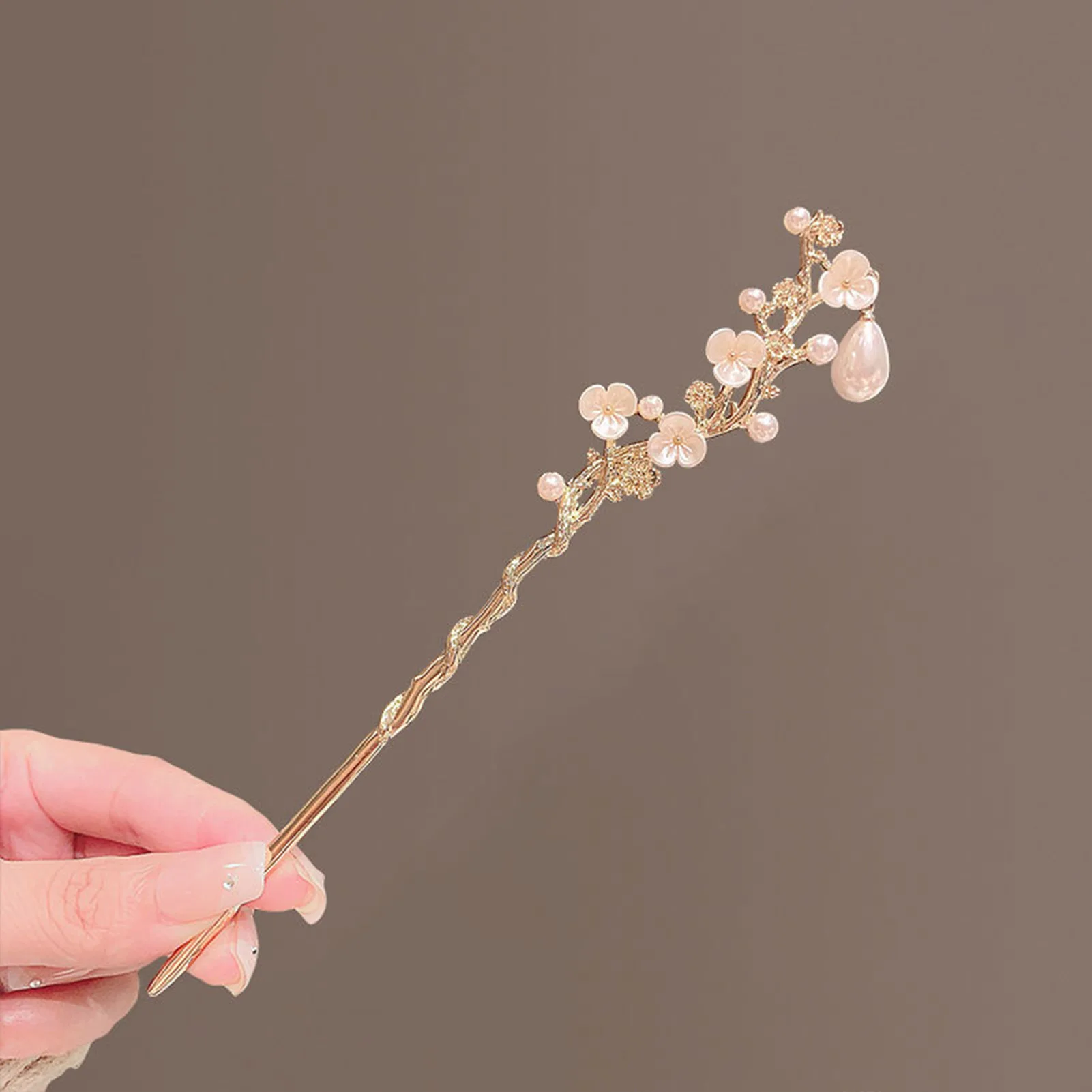 Chinese Style Hairpins Fashion Flowers Tassel Hair Stick Hair Accessories Jewelry Women's Girls' Hair Accessories Hairpin image 2