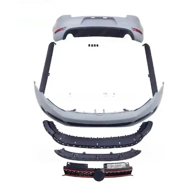 

Hot Selling 6 Bodykit Upgr To G TI Style Front Rear Bumper Side Skirt Grill-Auto Parts